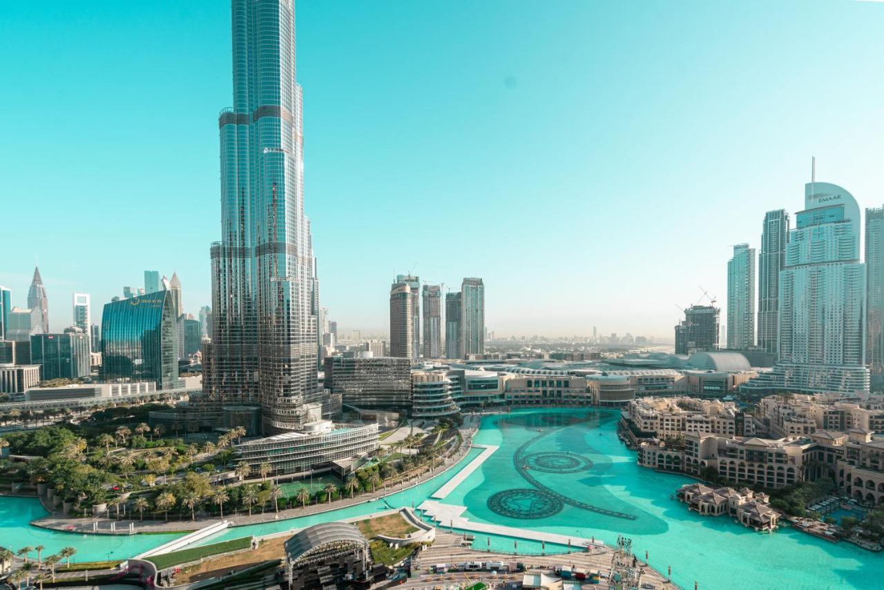 Elite Royal Apartment - Full Burj Khalifa & Fountain View - Ambassador Дубай Екстериор снимка