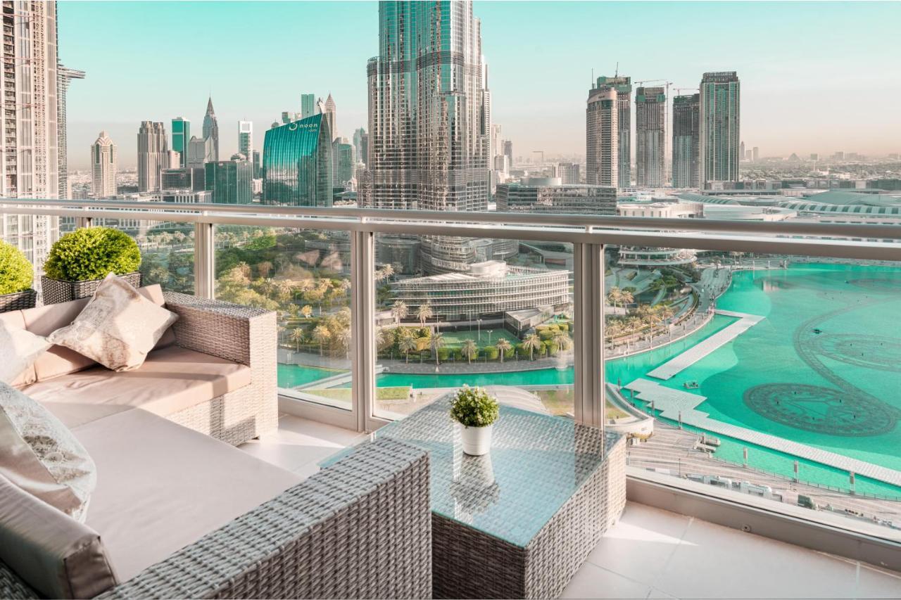 Elite Royal Apartment - Full Burj Khalifa & Fountain View - Ambassador Дубай Екстериор снимка