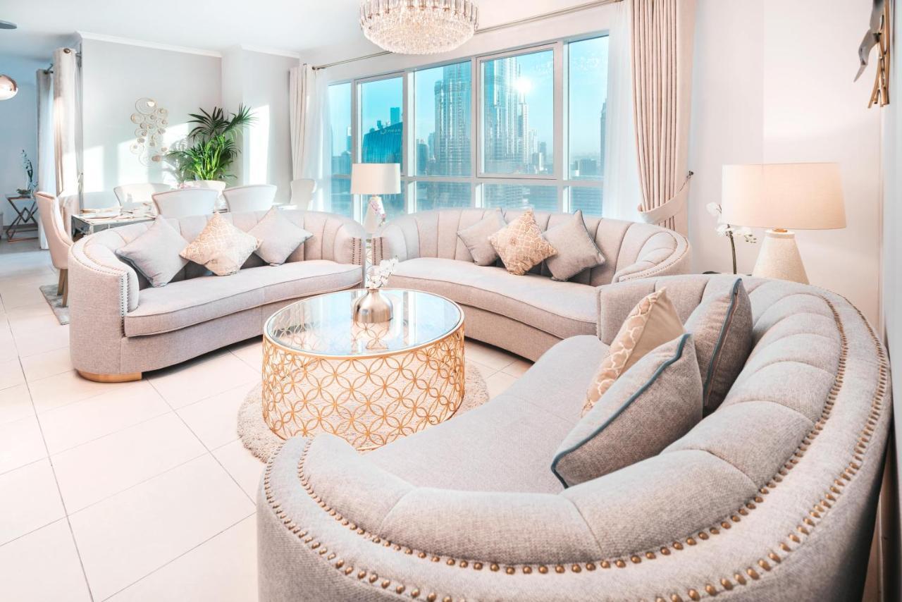 Elite Royal Apartment - Full Burj Khalifa & Fountain View - Ambassador Дубай Екстериор снимка