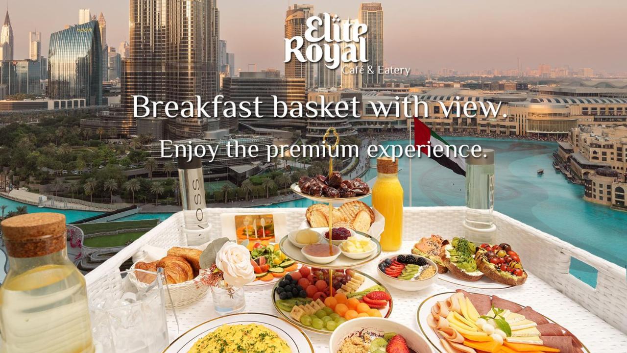 Elite Royal Apartment - Full Burj Khalifa & Fountain View - Ambassador Дубай Екстериор снимка