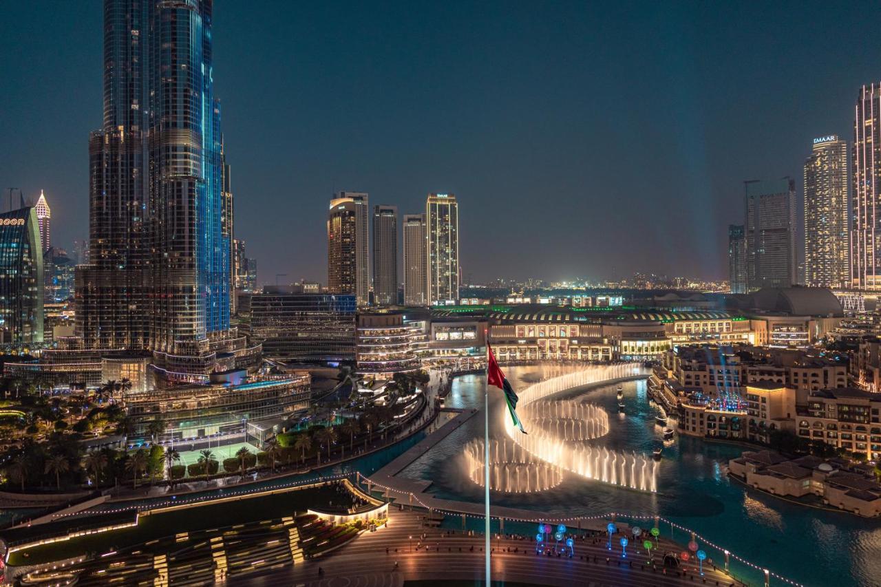 Elite Royal Apartment - Full Burj Khalifa & Fountain View - Ambassador Дубай Екстериор снимка